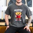 Reading Is My Jam I Love To Read Books Men's Comfort Colors T-Shirt Pepper Reading Is My Jam I Love To Read Books Men's Comfort Colors T-Shirt Pepper