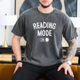 Reading Mode On Book Lover Librarian Teacher Men's Comfort Colors T-Shirt Pepper Reading Mode On Book Lover Librarian Teacher Men's Comfort Colors T-Shirt Pepper