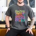 Reading Six Seven Meme Book Lover 67 Teacher 6 7 Men's Comfort Colors T-Shirt Pepper