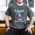 Reading Is Snow Much Fun Christmas Xmas Book Reading Men's Comfort Colors T-Shirt Pepper