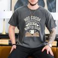 Reading All Winter Cozy Book Lover And Literary Escape Men's Comfort Colors T-Shirt Pepper