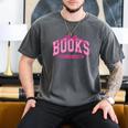 Retro Pink Coquette Bow Valentine Book Lover Varsity Men's Comfort Colors T-Shirt Pepper Retro Pink Coquette Bow Valentine Book Lover Varsity Men's Comfort Colors T-Shirt Pepper