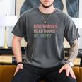 Ride Horses Read Books Be Happy Horse Riders Quote Men's Comfort Colors T-Shirt Pepper Ride Horses Read Books Be Happy Horse Riders Quote Men's Comfort Colors T-Shirt Pepper