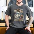 RtY Book Man Graphic Eyes Colorful Art Small Men's Comfort Colors T-Shirt Pepper