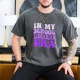 In My School Librarian Era Groovy Back To School Book Lover Men's Comfort Colors T-Shirt Pepper In My School Librarian Era Groovy Back To School Book Lover Men's Comfort Colors T-Shirt Pepper