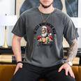 He Sees What You'Ve Been Reading Santa Xmas Book Lover Men's Comfort Colors T-Shirt Pepper
