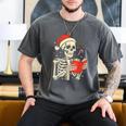 Skeleton Reading Book Christmas Teacher Librarian Book Lover Men's Comfort Colors T-Shirt Pepper Skeleton Reading Book Christmas Teacher Librarian Book Lover Men's Comfort Colors T-Shirt Pepper