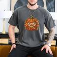 Smart Book Pumpkin Retro Fall Teacher Reading Halloween Men's Comfort Colors T-Shirt Pepper Smart Book Pumpkin Retro Fall Teacher Reading Halloween Men's Comfort Colors T-Shirt Pepper
