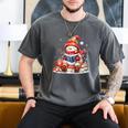 Snowman Reading Books Lovers Christmas Librarian Bookworm Men's Comfort Colors T-Shirt Pepper Snowman Reading Books Lovers Christmas Librarian Bookworm Men's Comfort Colors T-Shirt Pepper