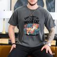 Sorry I Can’t Go I’m An Indoor Cat Couch Introvert Cat Men's Comfort Colors T-Shirt Pepper Sorry I Can’t Go I’m An Indoor Cat Couch Introvert Cat Men's Comfort Colors T-Shirt Pepper