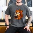 Squirrel Reading Book Lover Men's Comfort Colors T-Shirt Pepper Squirrel Reading Book Lover Men's Comfort Colors T-Shirt Pepper