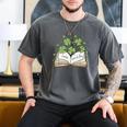 St Patricks Day Book Lover Librarian Reading Saint Pattys Men's Comfort Colors T-Shirt Pepper St Patricks Day Book Lover Librarian Reading Saint Pattys Men's Comfort Colors T-Shirt Pepper