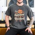 My Summer Is All Booked Book Lover Reading Vacation 2025 Men's Comfort Colors T-Shirt Pepper My Summer Is All Booked Book Lover Reading Vacation 2025 Men's Comfort Colors T-Shirt Pepper