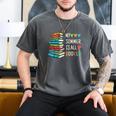 My Summer Is All Booked Book Reading Book Lover Men's Comfort Colors T-Shirt Pepper