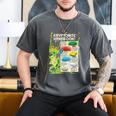 Superman Kryptonite Handbook Premium Tri-Blend Men's Comfort Colors T-Shirt Pepper