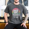 I Survived AP Lang Retro Book Graphic Men's Comfort Colors T-Shirt Pepper I Survived AP Lang Retro Book Graphic Men's Comfort Colors T-Shirt Pepper