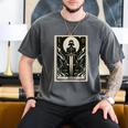 Tarot Cards Guide Book Esoteric Mysticism Clothing Tarot Card Justice Men's Comfort Colors T-Shirt Pepper