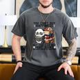 Teacher Bookworm Book Lover Panda Reading Book Librarian Tee Men's Comfort Colors T-Shirt Pepper