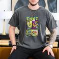 Teenage Mutant Ninja Turtles Retro Neon Comic Book Panels Men's Comfort Colors T-Shirt Pepper