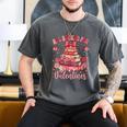 Valentine All Booked For Valentines Book Lovers Teacher Kid Men's Comfort Colors T-Shirt Pepper