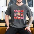 Valentine Cupid Coquette Pink Bow Apple Books Teacher Men's Comfort Colors T-Shirt Pepper Valentine Cupid Coquette Pink Bow Apple Books Teacher Men's Comfort Colors T-Shirt Pepper