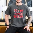 Valentine Teacher Coquette Bow Pencil Heart Book Girl Women Men's Comfort Colors T-Shirt Pepper Valentine Teacher Coquette Bow Pencil Heart Book Girl Women Men's Comfort Colors T-Shirt Pepper