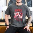 Valentines Book Lover Romance Books Are My Love Language Men's Comfort Colors T-Shirt Pepper