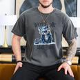 We'Re All Mad Here Cheshire Cat Alice Wonderland Book Kids Men's Comfort Colors T-Shirt Pepper