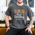 Wild About Reading Book Lover Bookworm Library Day Men's Comfort Colors T-Shirt Pepper