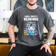 Wild About Reading Book Lover Hippo Men's Comfort Colors T-Shirt Pepper Wild About Reading Book Lover Hippo Men's Comfort Colors T-Shirt Pepper