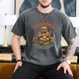 Wild About Reading Sloth Coffee Teacher Book Lover Men's Comfort Colors T-Shirt Pepper