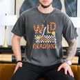 Wild About Reading Teacher Reading Books Back To School Men's Comfort Colors T-Shirt Pepper