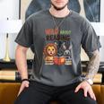Wild About Reading Zoo Animals For Bookworm Book Reader Men's Comfort Colors T-Shirt Pepper
