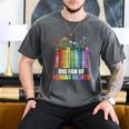 Women Floral Book Big Fan Of Human Rights Liberal Protest Men's Comfort Colors T-Shirt Pepper
