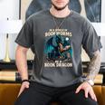 In a World Of Bookworms Be a Book Dragon Reading Men's Comfort Colors T-Shirt Pepper