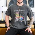 Yarn Quote Easily Distracted By Books And Yarn Reader Men's Comfort Colors T-Shirt Pepper Yarn Quote Easily Distracted By Books And Yarn Reader Men's Comfort Colors T-Shirt Pepper