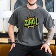ZING Comic Book Retro Artwork – Cartoon Collector Men's Comfort Colors T-Shirt Pepper