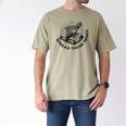 2 SIDES I Look Better Bent Over A Book Saying Quote Men's Comfort Colors T-Shirt Khaki