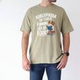Abibliophobia Dog Book Lover Library Men's Comfort Colors T-Shirt Khaki Abibliophobia Dog Book Lover Library Men's Comfort Colors T-Shirt Khaki