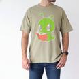 Alien Reading Book Believe In Yourself Kids Women Men Men's Comfort Colors T-Shirt Khaki Alien Reading Book Believe In Yourself Kids Women Men Men's Comfort Colors T-Shirt Khaki