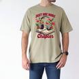 Audiobook Lover Bookish Headphones Just One More Chapter Men's Comfort Colors T-Shirt Khaki