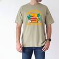 Ban The Fascist Save The Books For a Book Fan Men's Comfort Colors T-Shirt Khaki