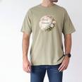 Barely Tolerable Book Lover Bookish Floral Bookworm Men's Comfort Colors T-Shirt Khaki Barely Tolerable Book Lover Bookish Floral Bookworm Men's Comfort Colors T-Shirt Khaki