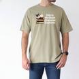 This Is My Book Character Costume Cat Men Women Kids Reading Men's Comfort Colors T-Shirt Khaki
