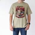 My Book Club Reads Between The Wines Book Club Reading Men's Comfort Colors T-Shirt Khaki My Book Club Reads Between The Wines Book Club Reading Men's Comfort Colors T-Shirt Khaki