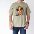 Book Dragon Reading Book Lover Men's Comfort Colors T-Shirt Khaki Book Dragon Reading Book Lover Men's Comfort Colors T-Shirt Khaki