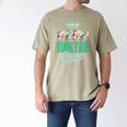 Book Fair Queen Literature School Book Fair Event Men's Comfort Colors T-Shirt Khaki