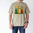 Book Flower 8647 Foxtrots Deltas Tangos Men's Comfort Colors T-Shirt Khaki