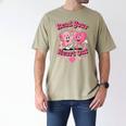 Book Lover Read Your Heart Out Teacher Kids Valentines Men's Comfort Colors T-Shirt Khaki