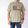 Book Lovers I Have No Shelf Control Men's Comfort Colors T-Shirt Khaki